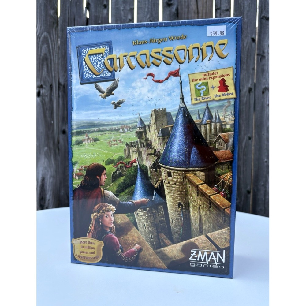 Z Man Games family board game Carcassone Klaus Jurgen Wrede 2016 factory sealed